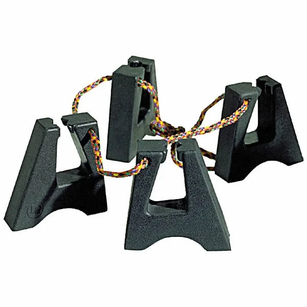 Latin Percussion LP637 – Supports Caoutchouc Pour Congas (X4)