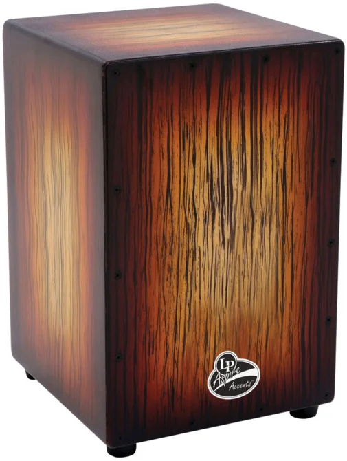 Latin Percussion LPA1332-SBS – Cajon Accent Sunburst Streak