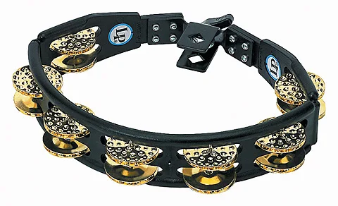 Latin Percussion Tambourin Cyclop Laiton Martele + Attache