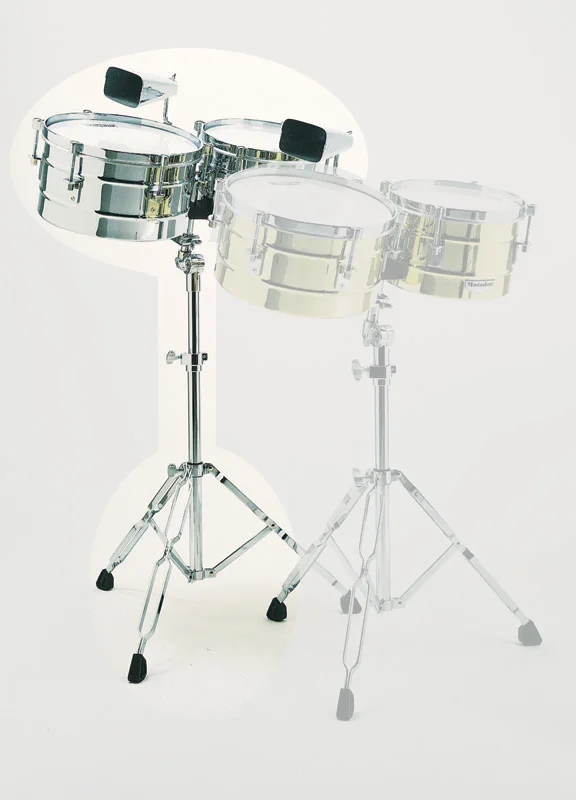Latin Percussion Timbalitos Tito Puente Signature 9,25/10,25 Acier