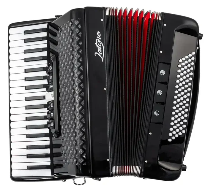 Latone MasterChord 37K 80B Accordéon à touches Black