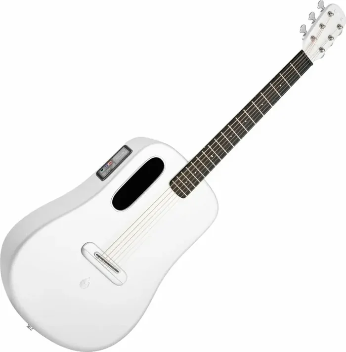 Lava Music Lava ME 4 Carbon 38″ Airflow Bag White Guitare acoustique-électrique