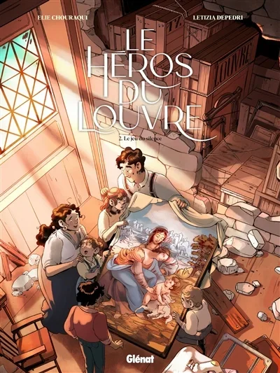 LE HEROS DU LOUVRE T2 LE JEU DU SILENCE