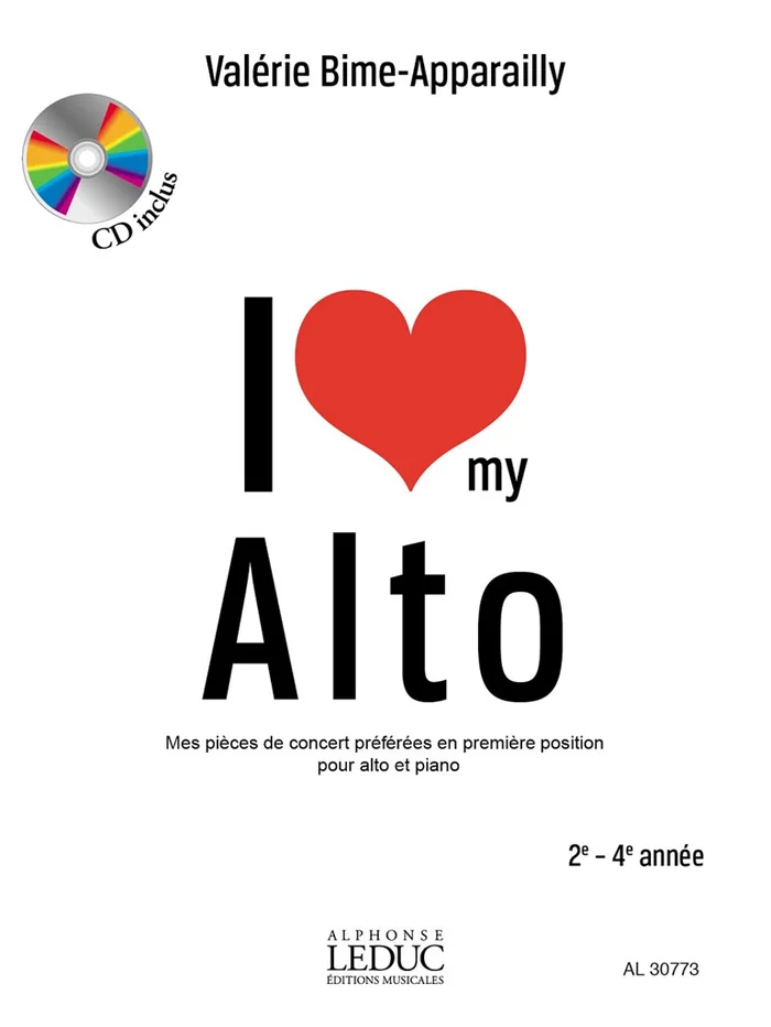 Leduc BIME-apparailly Valerie – I Love My Alto