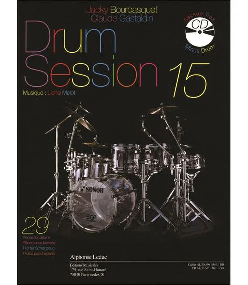 Leduc Bourbasquet/gastaldin – Drum Session Vol.15 + CD
