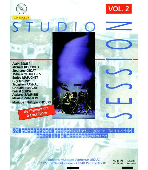 Leduc Divers Auteurs – Studio Session 2 + CD