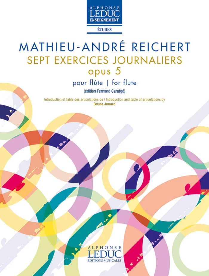 Leduc Reichert/caratge – 7 Exercices Journaliers – Flute
