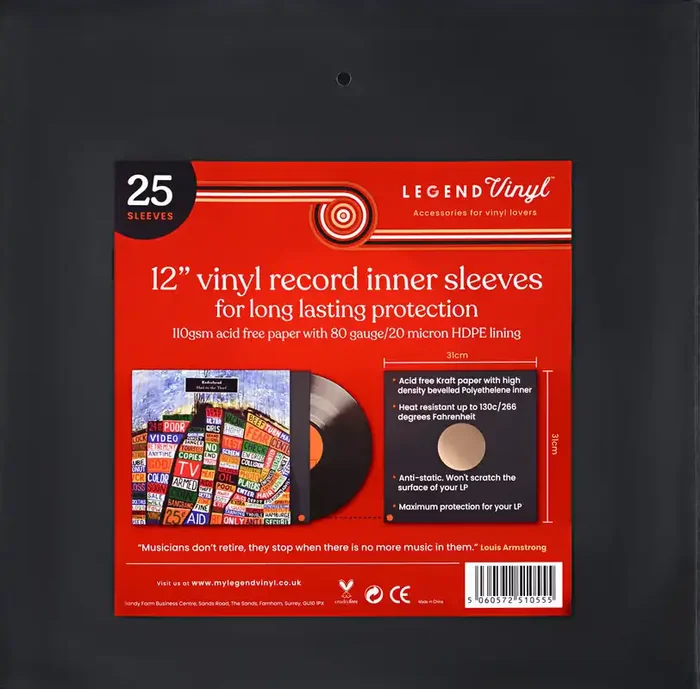 Legend Vinyl LV19 Pochettes LP 25