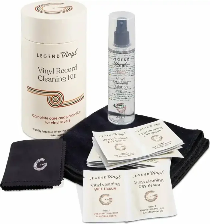 Legend Vinyl LV2 Kit de nettoyage pour disques LP 200 ml
