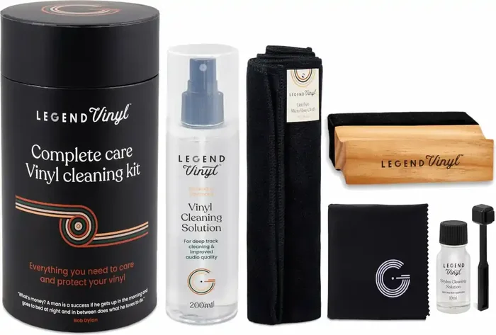 Legend Vinyl LV7 Kit de nettoyage pour disques LP 200 ml