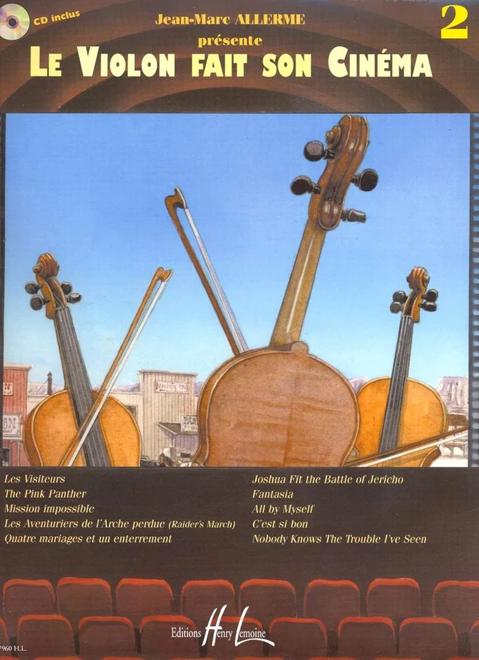Lemoine Alle – Le Violon Fait Son Cinema Vol.2 + Cd – Violon, Piano