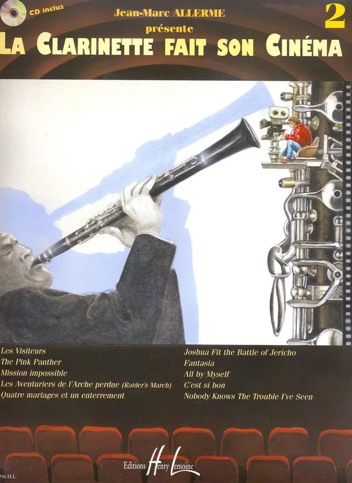 Lemoine Allerme JEAN-marc – La Clarinette Fait Son Cinema Vol.2 + CD