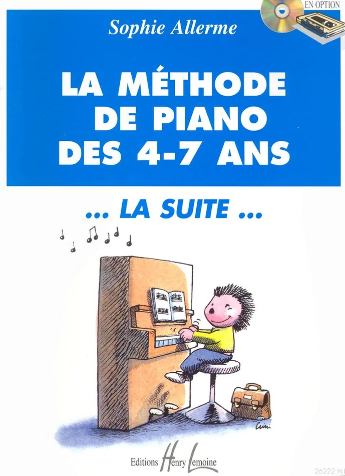 Lemoine Allerme Sophie – Methode De Piano Des 4-7 Ans… La Suite