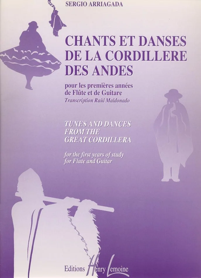 Lemoine Arriagada/maldonado – Chants/danses Cordillère FL/GT – Flûte et Guitare