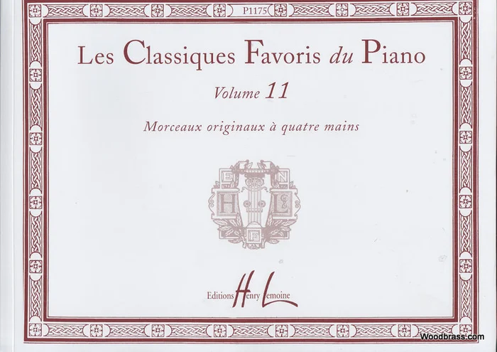 Lemoine Classiques Favoris Vol.11 – Piano 4 Mains