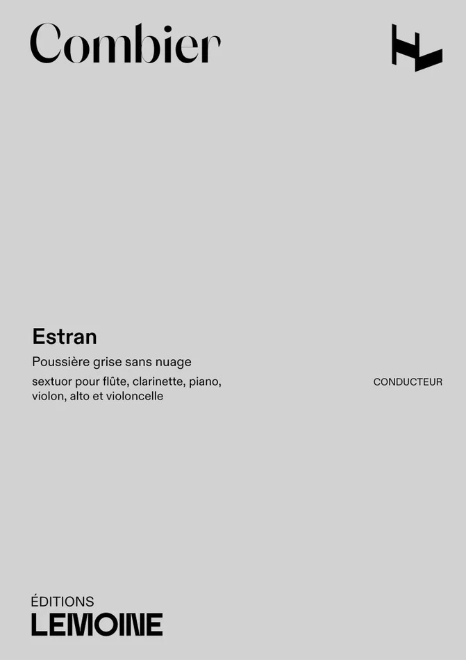 Lemoine Combier – Estran – Flûte, Clarinette, Piano, Violon, Alto Et Violoncelle