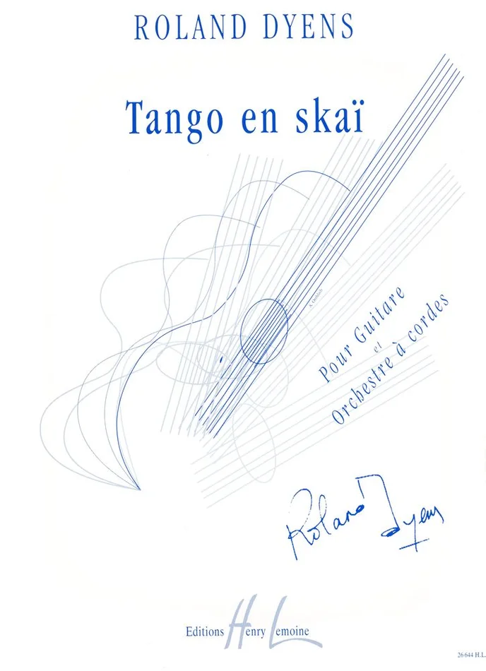 Lemoine Dyens – Tango En Skai – Guitare