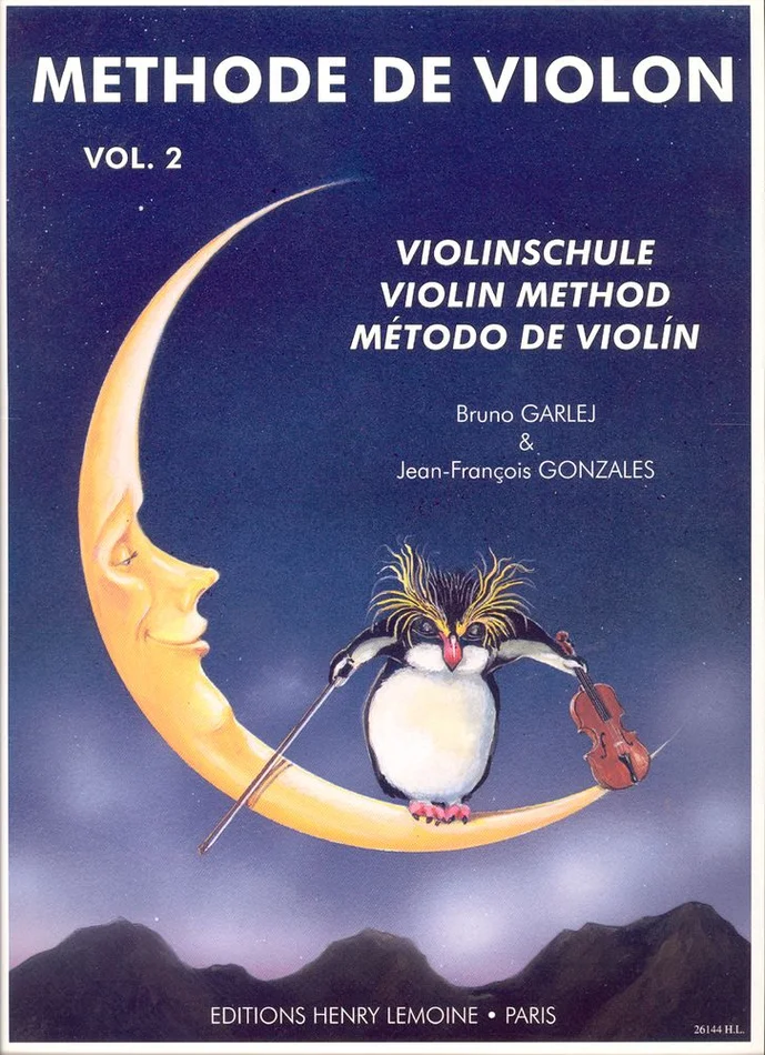 Lemoine Garlej B. / Gonzales J.-F. – Methode De Violon Vol.2