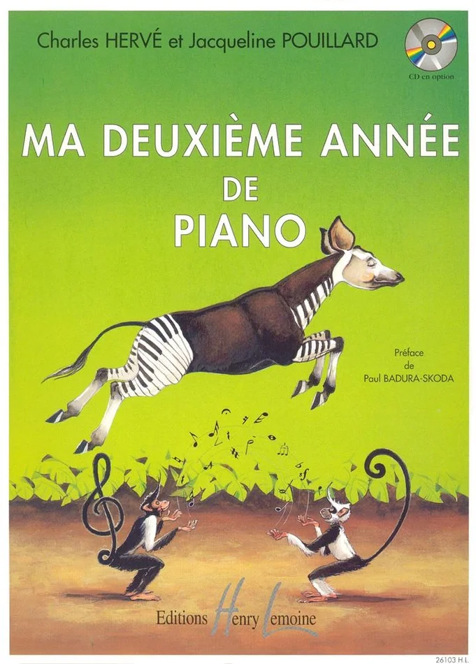 Lemoine Herve C. / Pouillard J. – Ma 2eme Annee De Piano – Piano