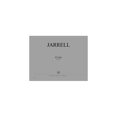 Lemoine Jarrell – Etude – Piano