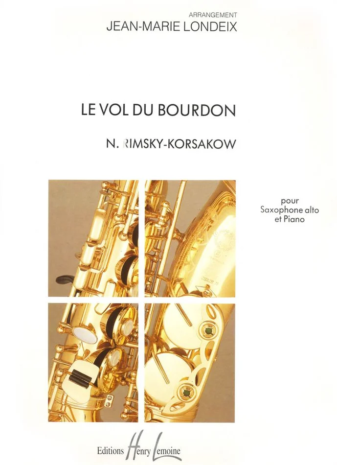 Lemoine Rimsky-Korsakov N. – Vol Du Bourdon – Saxophone Mib, Piano