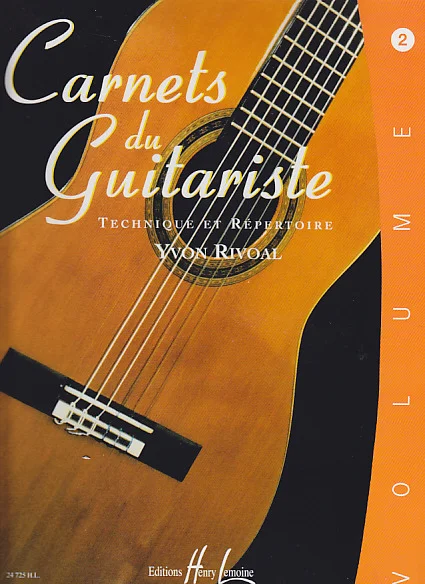 Lemoine Rivoal Yvon – Carnets Du Guitariste Vol.2
