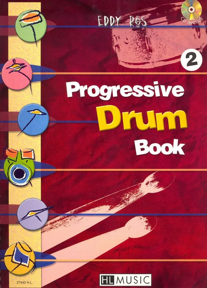 Lemoine Ros – Progressive Drum Book 2 – Batterie