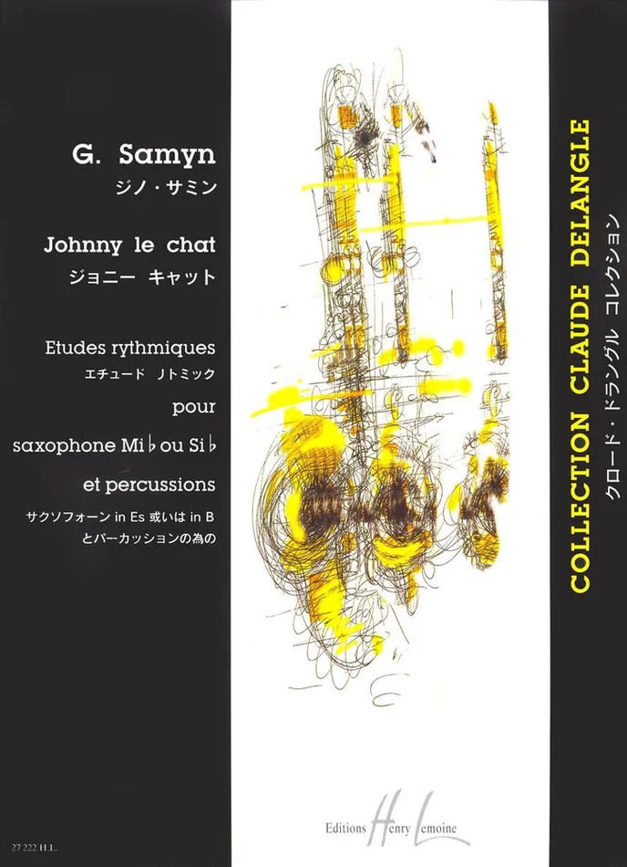 Lemoine Samyn – Johnny Le Chat – Saxophone et Percussions