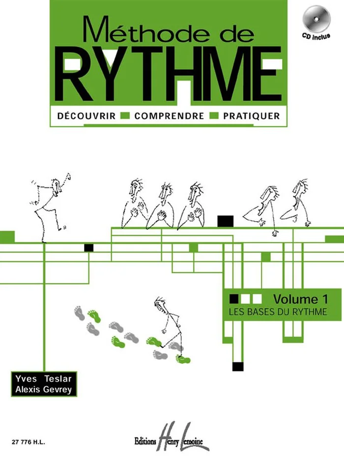 Lemoine Teslar/gevrey – Méthode De Rythme Vol.1