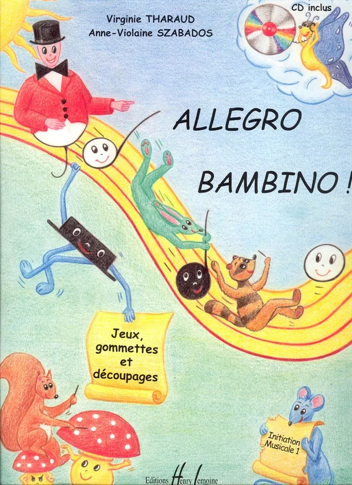Lemoine Tharaud V. / Szabados A.v. – Allegro Bambino + CD