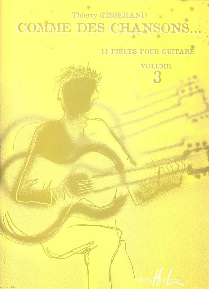 Lemoine Tisserand Thierry – Comme Des Chansons Vol.3 – Guitare