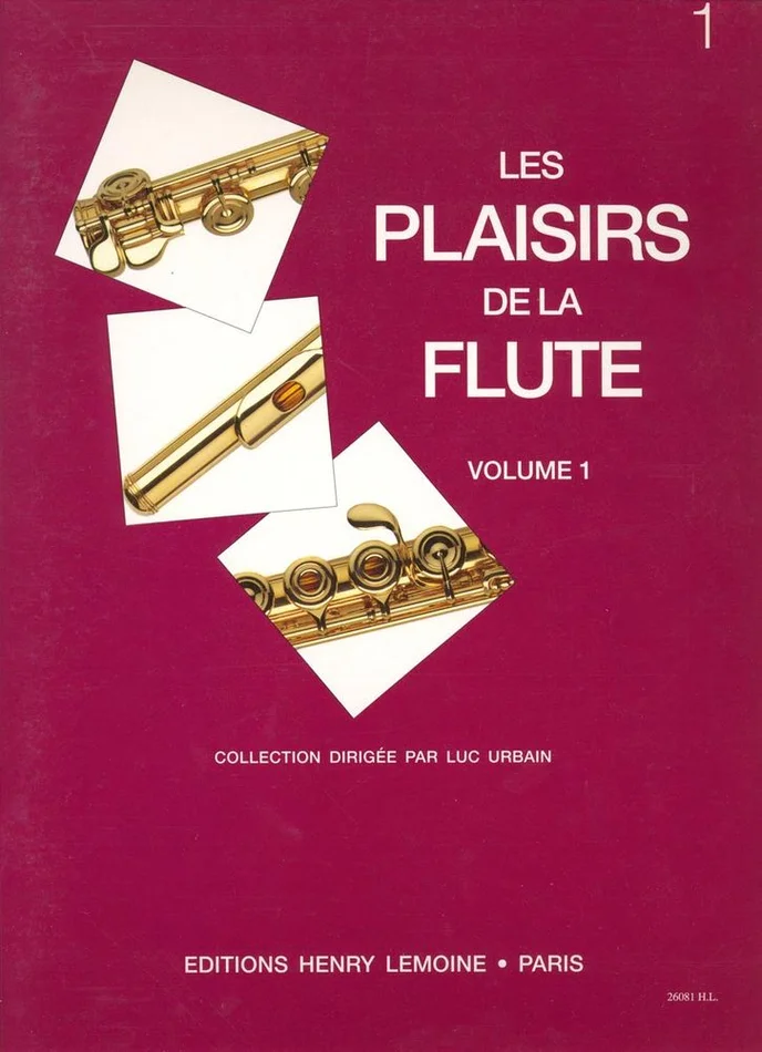 Lemoine Urbain – Plaisirs De La Flûte Vol.1 – Flûte et Piano