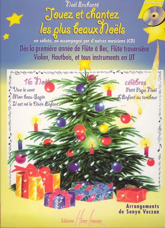 Lemoine Veczan – Noël Enchanté V.1 Inst.ut – 1 Instrument En Ut et Piano
