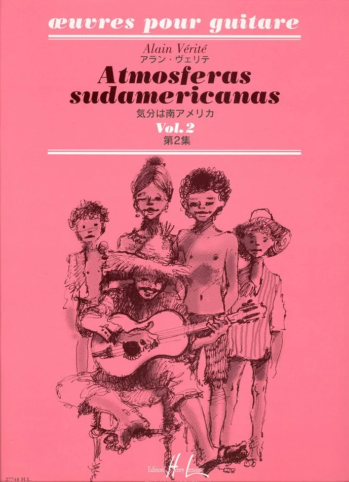 Lemoine Verite – Atmosferas Sudamericanas Vol.2 – Guitare