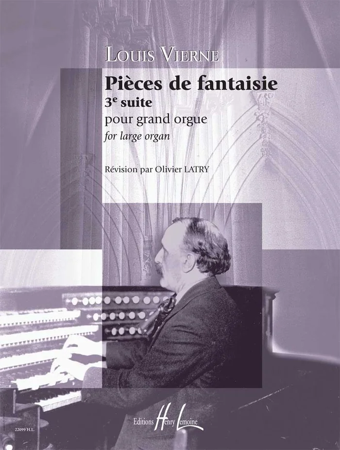 Lemoine Vierne – Pièces De Fantaisie Op.54 (3) – Orgue
