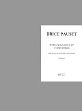 Lemoine Webern/pauset – Variations Op.27 – Piano et Ensemble