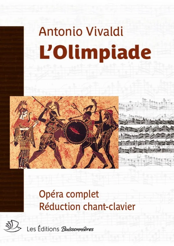 Les Editions Buissonnieres Vivaldi – L’olimpiade – Chant & Piano