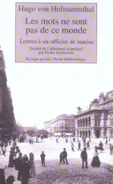 Les mots ne sont pas de ce monde