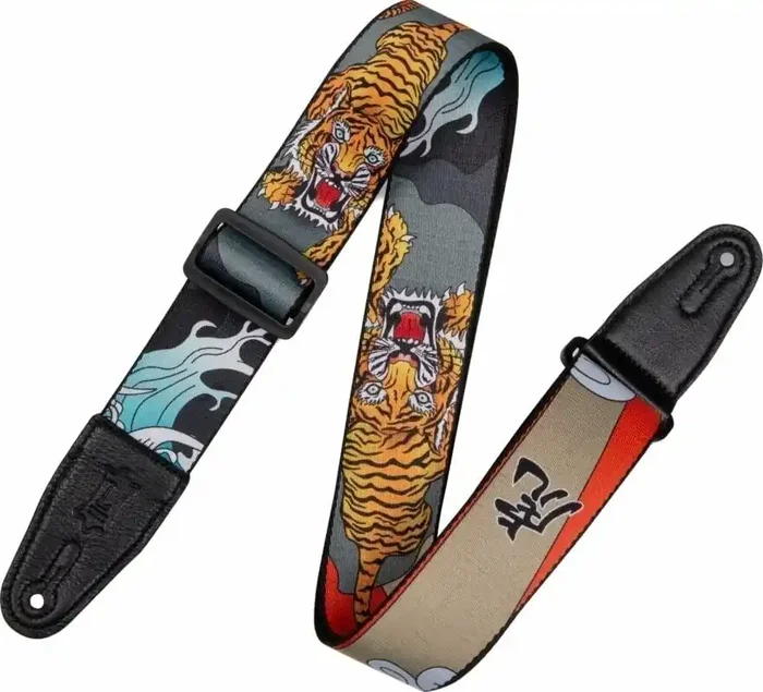 Levy‘s Eastern Harmony Sangle pour guitare Tiger
