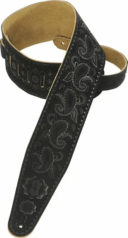 Levy‘s Embossed Suede Courroie de guitare Paisley