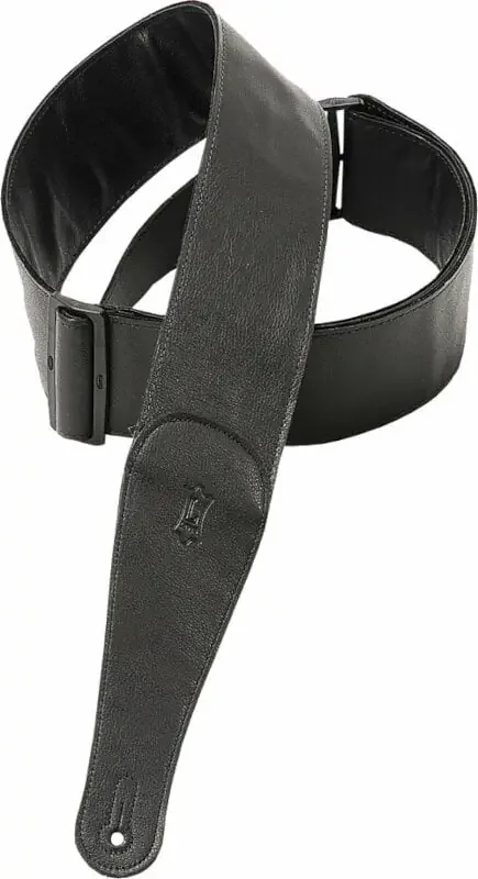 Levy‘s Leather Tri Glides 3.0 Courroie de guitare Black