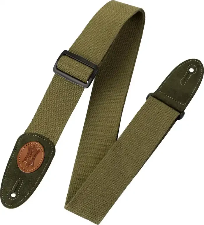 Levy‘s Signature Cotton Sangle pour guitare Green