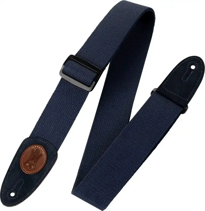 Levy‘s Signature Cotton Sangle pour guitare Navy