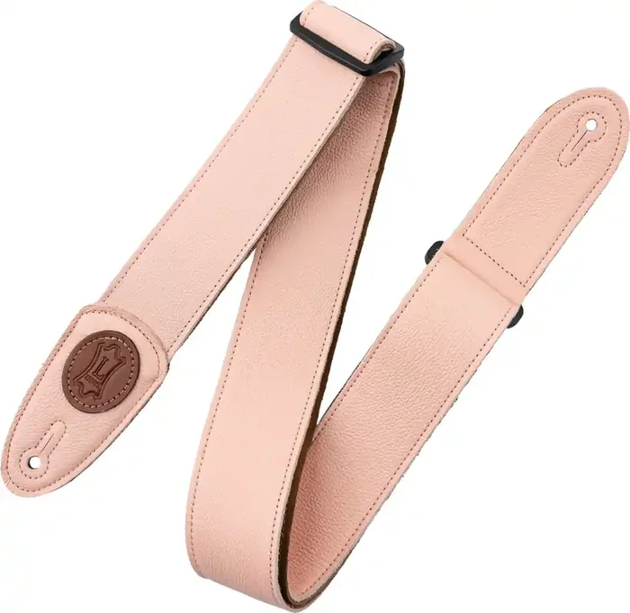 Levy‘s Signature Tri-Glide Series Courroie de guitare Soft Pink