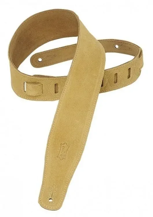 Levy‘s Simply Suede 2.5 Courroie de guitare Tan
