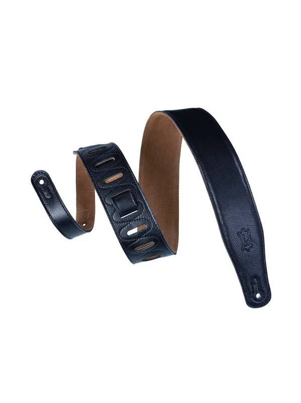 LEVYS Cuir Rembourré, Dos Daim, 6,4 Cm – Black