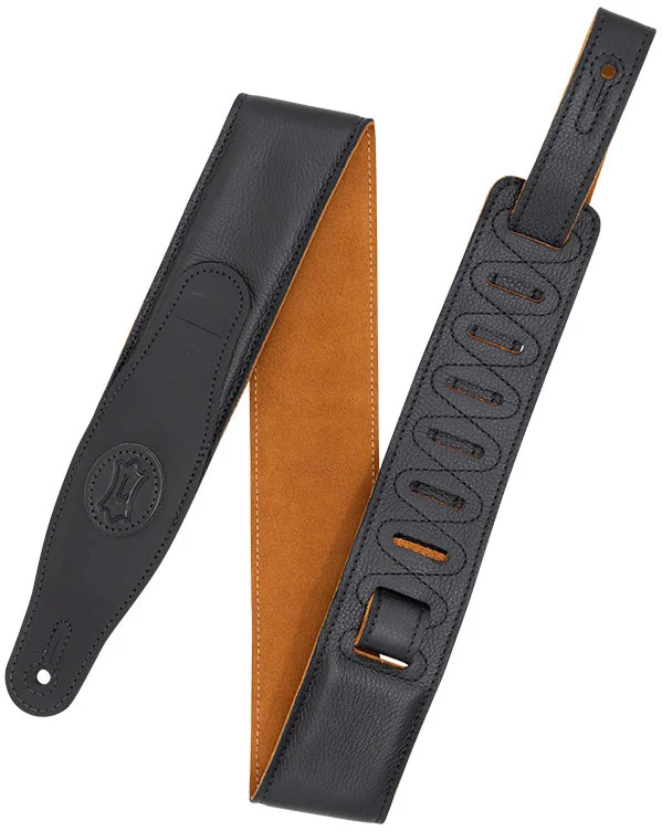 LEVYS Cuir Rembourrée , 6,35cm – Black-Honey