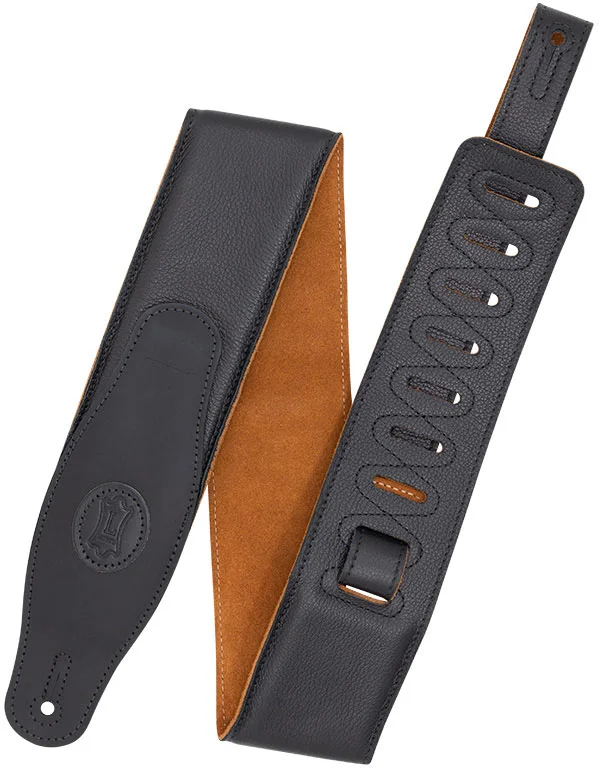 LEVYS Cuir Rembourrée , 7,6cm – Black-Honey