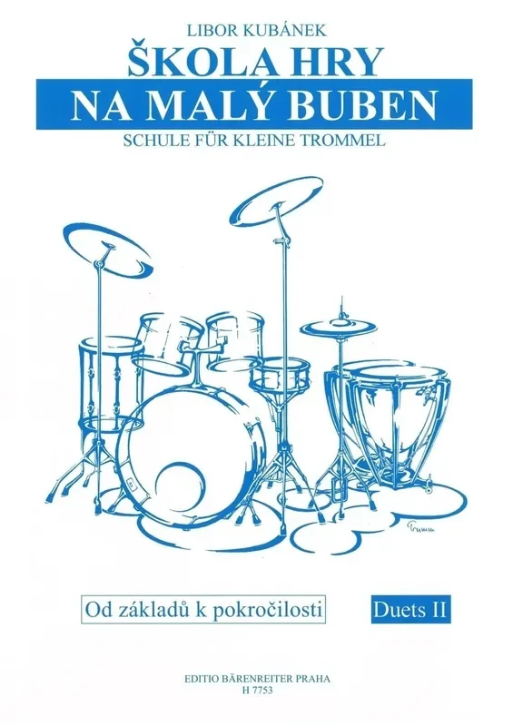 Libor Kubánek Škola hry na malý buben Notes