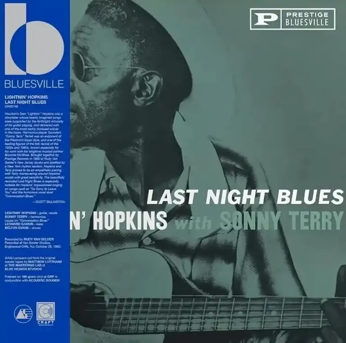 Lightnin‘ Hopkins & Sonny Terry – Last Night Blues (LP)